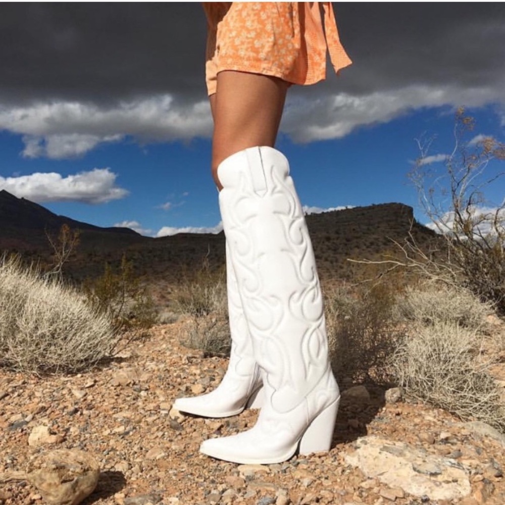 Jeffery Campbell Amigos over the knee boots